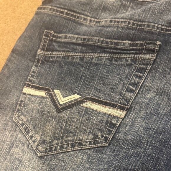 Buffalo David Bitton Men's Relaxed Distressed Denim Jeans 38x30 - Picture 10 of 12